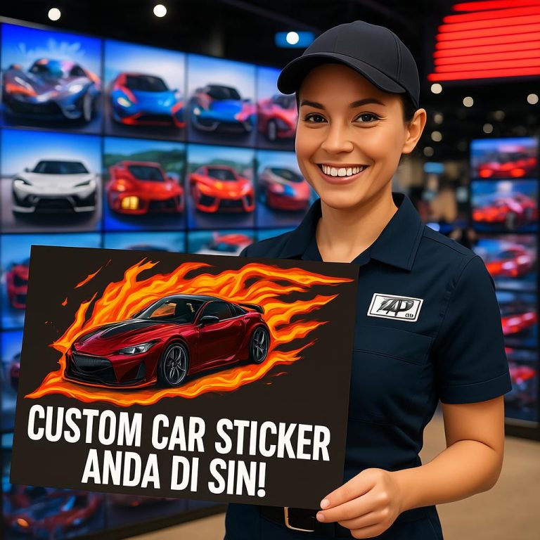 custom car sticker